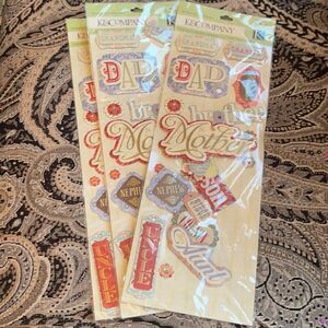 FAMILY WORD Adhesive Chipboard